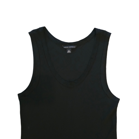 Banana Republic Black Sleeveless Dress Medium - Picture 2 of 3